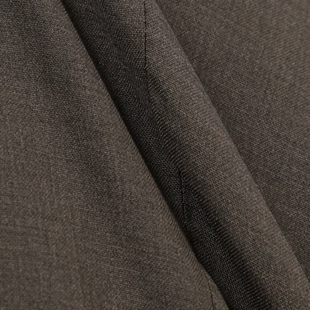 SALE｜GTA “HERRICK” ヴァージンウール100% ツータックスラックス / COMFORT FIT ダークブラウン 48 | GUARDAROBA MILANO OFFICIAL STORE