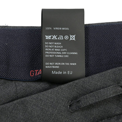 SALE｜GTA “HERRICK JOG” ヴァージンウール100% インドローコード付きジョガーパンツ / SLIM FIT ダークグレー 50 | GUARDAROBA MILANO OFFICIAL STORE
