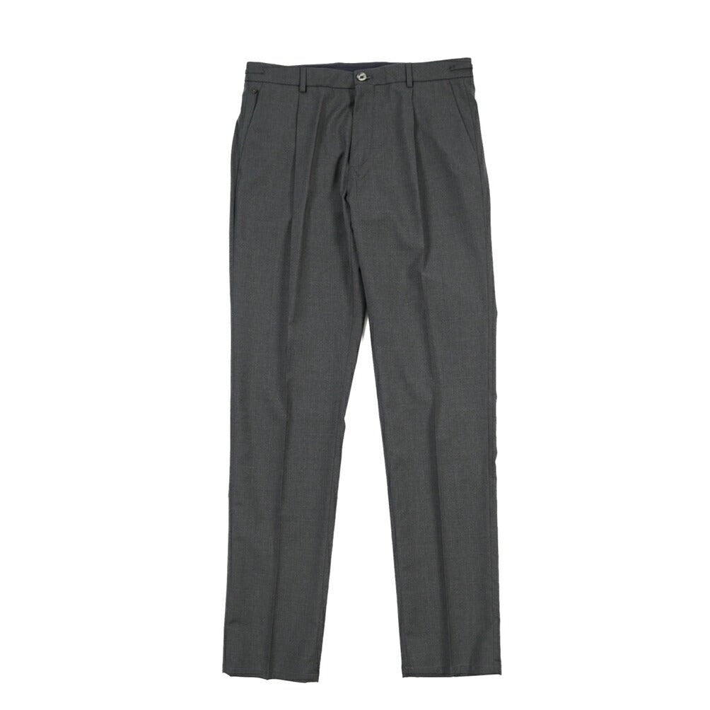 SALE｜GTA “HERRICK JOG” ヴァージンウール100% インドローコード付きジョガーパンツ / SLIM FIT ダークグレー 50 | GUARDAROBA MILANO OFFICIAL STORE