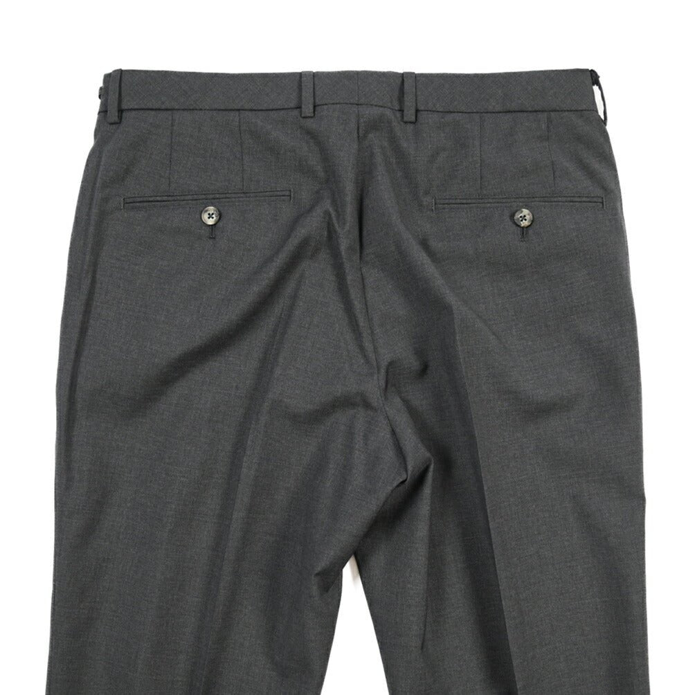 SALE｜GTA “HERRICK JOG” ヴァージンウール100% インドローコード付きジョガーパンツ / SLIM FIT ダークグレー 50 | GUARDAROBA MILANO OFFICIAL STORE