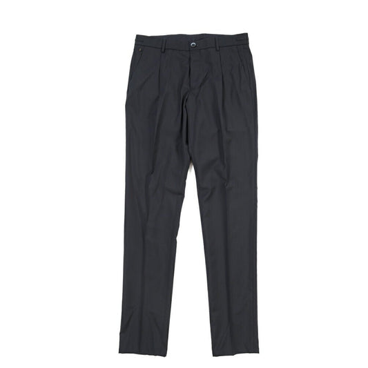 SALE｜GTA “HERRICK JOG” ヴァージンウール100% インドローコード付きジョガーパンツ / SLIM FIT ネイビー 48 | GUARDAROBA MILANO OFFICIAL STORE