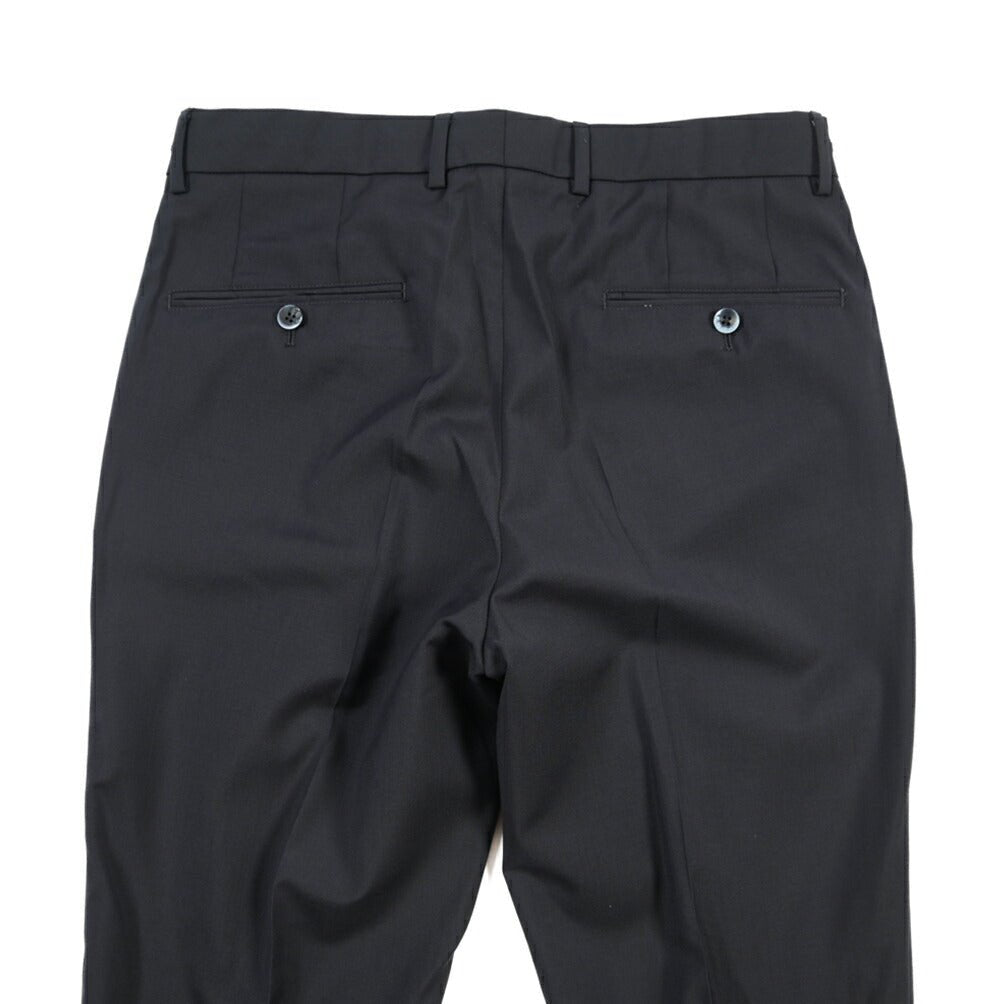 SALE｜GTA “HERRICK JOG” ヴァージンウール100% インドローコード付きジョガーパンツ / SLIM FIT ネイビー 48 | GUARDAROBA MILANO OFFICIAL STORE