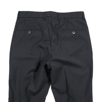 SALE｜GTA “HERRICK JOG” ヴァージンウール100% インドローコード付きジョガーパンツ / SLIM FIT ネイビー 48 | GUARDAROBA MILANO OFFICIAL STORE