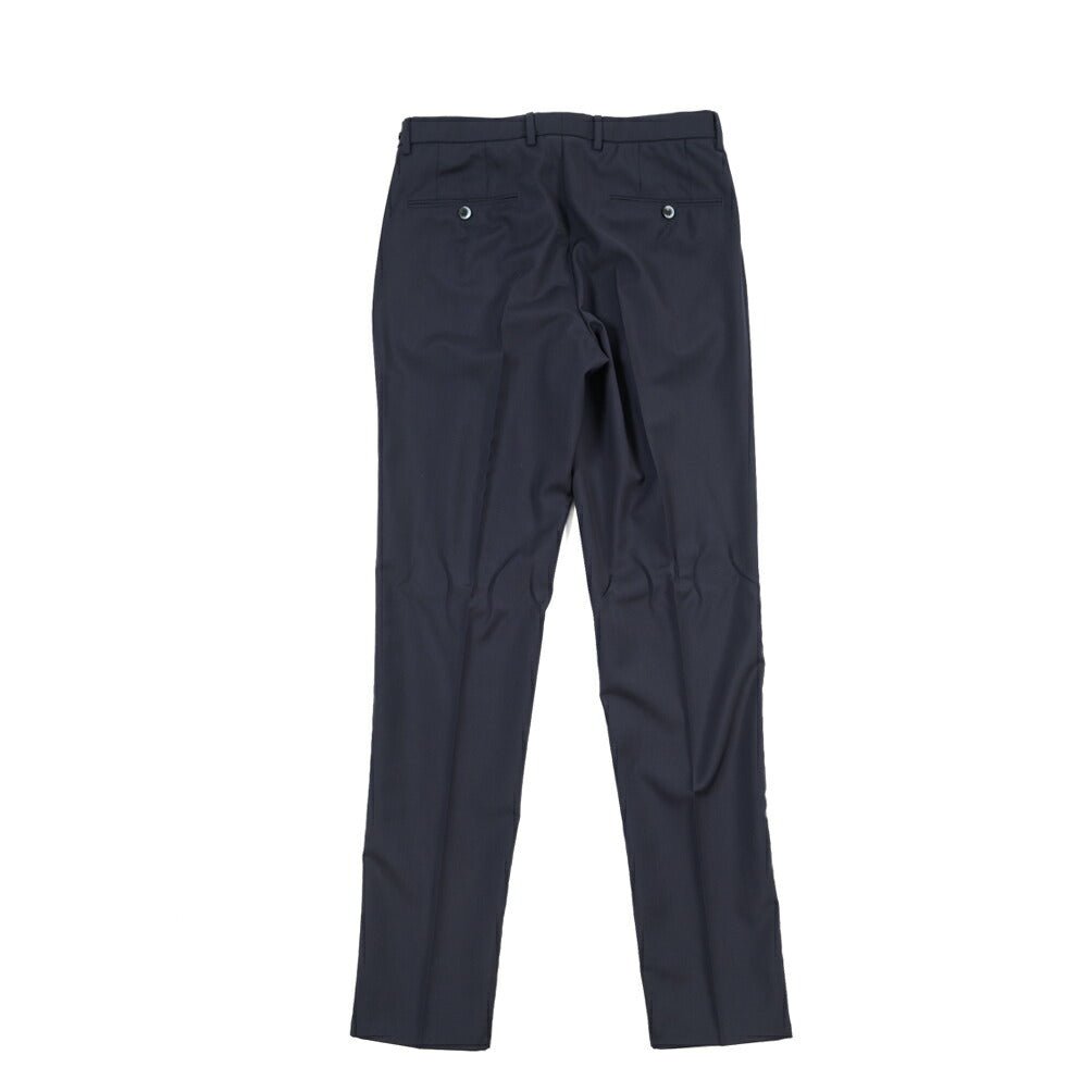 SALE｜GTA “HERRICK JOG” ヴァージンウール100% インドローコード付きジョガーパンツ / SLIM FIT ネイビー 44 | GUARDAROBA MILANO OFFICIAL STORE
