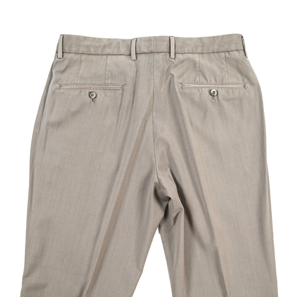 SALE｜GTA “HERRICK JOG NEW” ヴァージンウール100% ドローコード付きジョガーパンツ / COMFORT FIT グレージュ 46 | GUARDAROBA MILANO OFFICIAL STORE