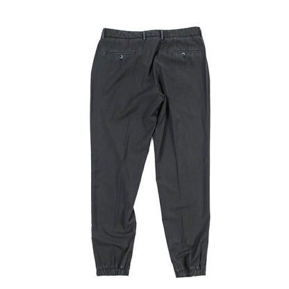 SALE｜GTA “HERRICK JOG NEW” ヴァージンウール100% ドローコード付きジョガーパンツ / COMFORT FIT ネイビー 48 | GUARDAROBA MILANO OFFICIAL STORE