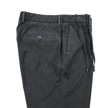 SALE｜GTA “HERRICK JOG NEW” ヴァージンウール100% ドローコード付きジョガーパンツ / COMFORT FIT ネイビー 48 | GUARDAROBA MILANO OFFICIAL STORE