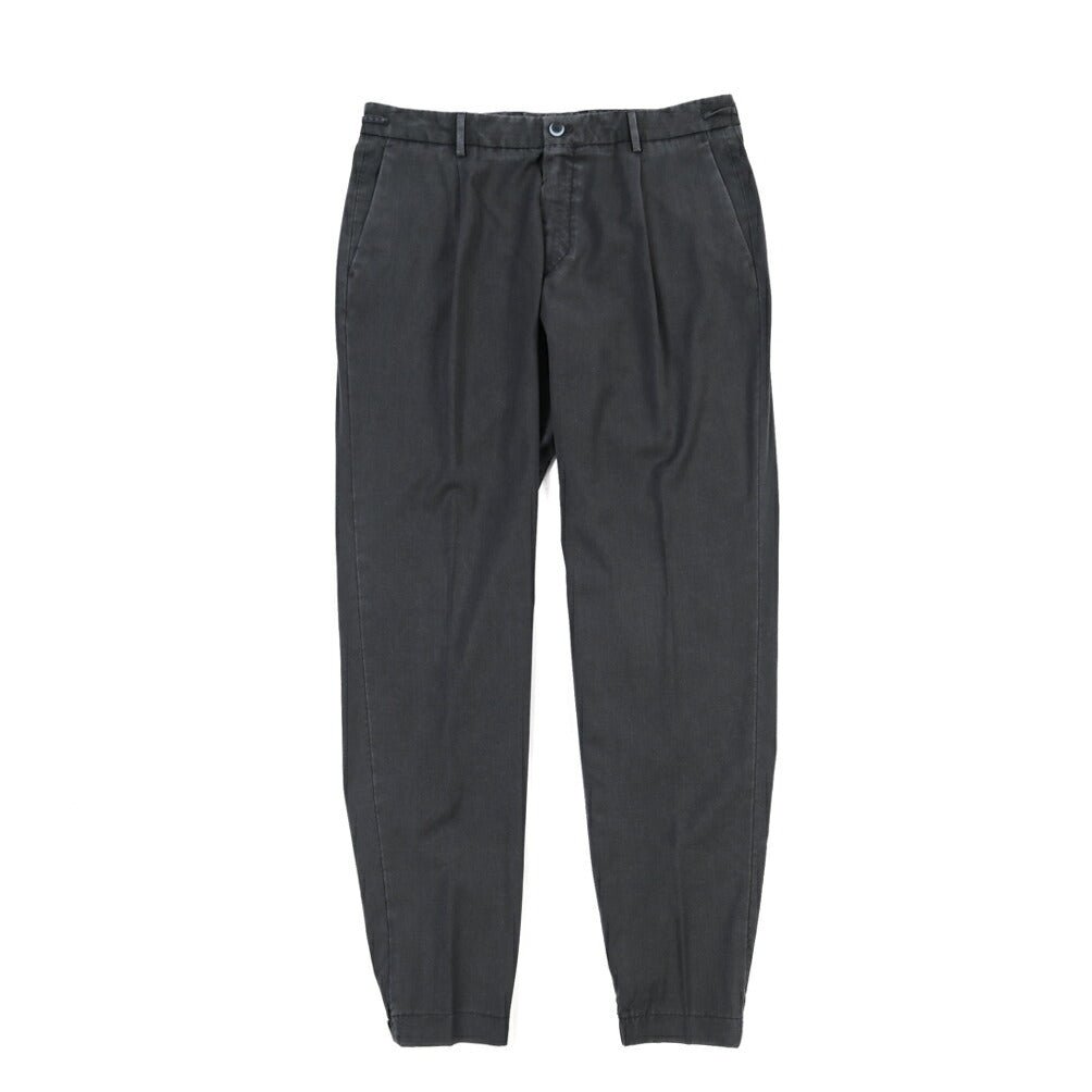 SALE｜GTA “HERRICK JOG NEW” ヴァージンウール100% ドローコード付きジョガーパンツ / COMFORT FIT ネイビー 48 | GUARDAROBA MILANO OFFICIAL STORE