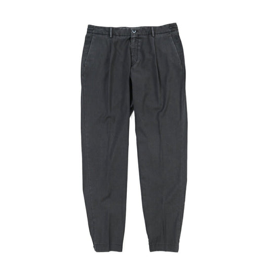 SALE｜GTA “HERRICK JOG NEW” ヴァージンウール100% ドローコード付きジョガーパンツ / COMFORT FIT ネイビー 48 | GUARDAROBA MILANO OFFICIAL STORE