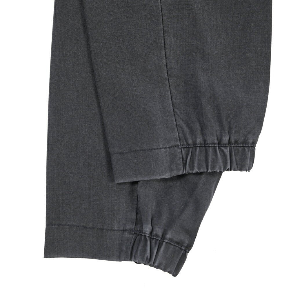 SALE｜GTA “HERRICK JOG NEW” ヴァージンウール100% ドローコード付きジョガーパンツ / COMFORT FIT ネイビー 48 | GUARDAROBA MILANO OFFICIAL STORE
