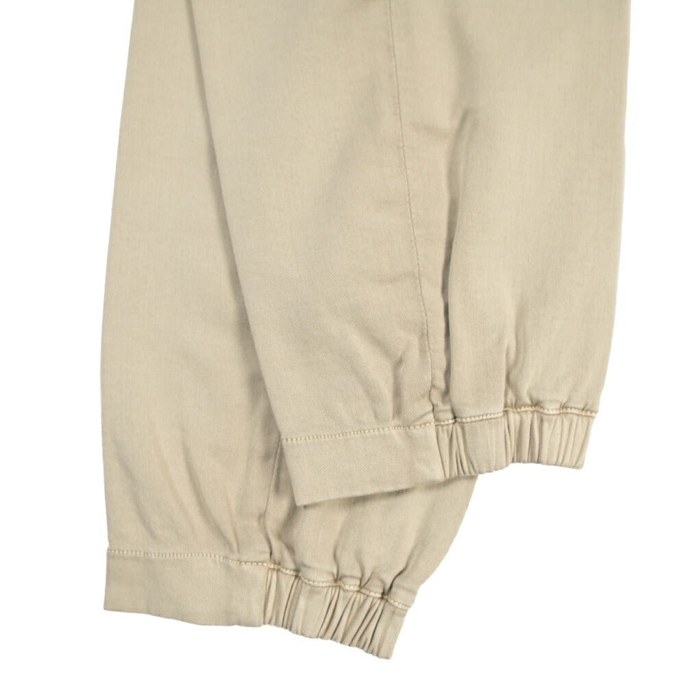 SALE｜GTA “HERRICK JOG NEW” ストレッチコットン ドローコード付きジョガーパンツ / COMFORT FIT ベージュ 50 | GUARDAROBA MILANO OFFICIAL STORE