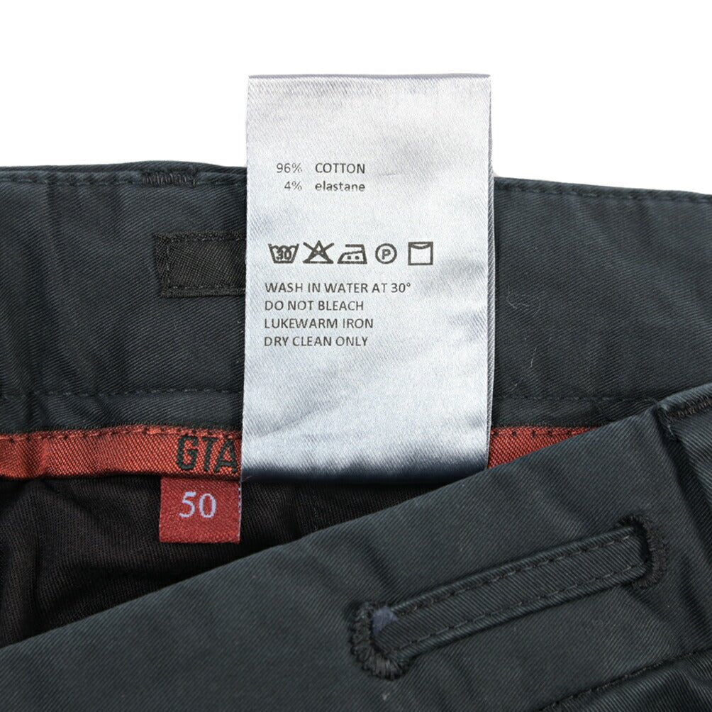 SALE｜GTA “HERRICK JOG NEW” ストレッチコットン ドローコード付きジョガーパンツ / COMFORT FIT ネイビー 46 | GUARDAROBA MILANO OFFICIAL STORE