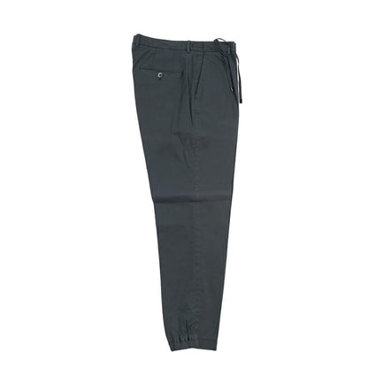 SALE｜GTA “HERRICK JOG NEW” ストレッチコットン ドローコード付きジョガーパンツ / COMFORT FIT ネイビー 46 | GUARDAROBA MILANO OFFICIAL STORE