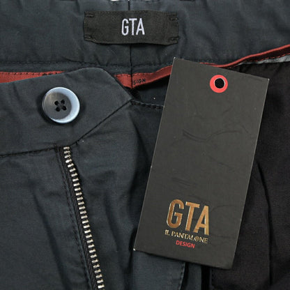SALE｜GTA “HERRICK JOG NEW” ストレッチコットン ドローコード付きジョガーパンツ / COMFORT FIT ネイビー 46 | GUARDAROBA MILANO OFFICIAL STORE
