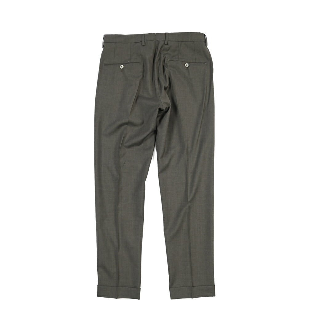 SALE｜GTA “LUCA” ウール100% ツータックスラックス / REGULAR FIT グレー 48 | GUARDAROBA MILANO OFFICIAL STORE