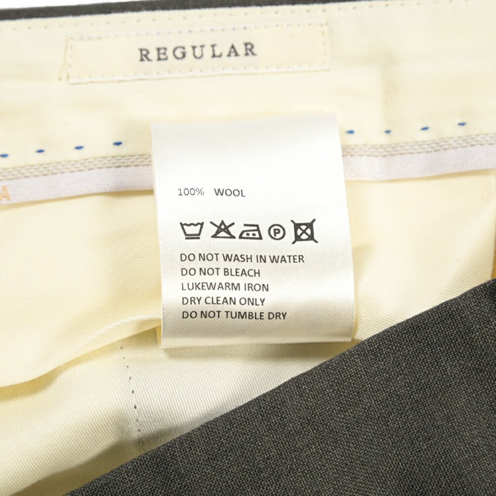 SALE｜GTA “LUCA” ウール100% ツータックスラックス / REGULAR FIT グレー 48 | GUARDAROBA MILANO OFFICIAL STORE