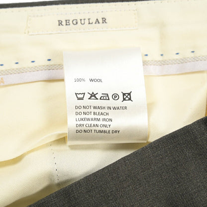 SALE｜GTA “LUCA” ウール100% ツータックスラックス / REGULAR FIT グレー 48 | GUARDAROBA MILANO OFFICIAL STORE
