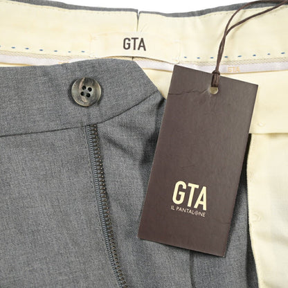 SALE｜GTA “LUCA” ウール100% ツータックスラックス / REGULAR FIT グレー 52 | GUARDAROBA MILANO OFFICIAL STORE