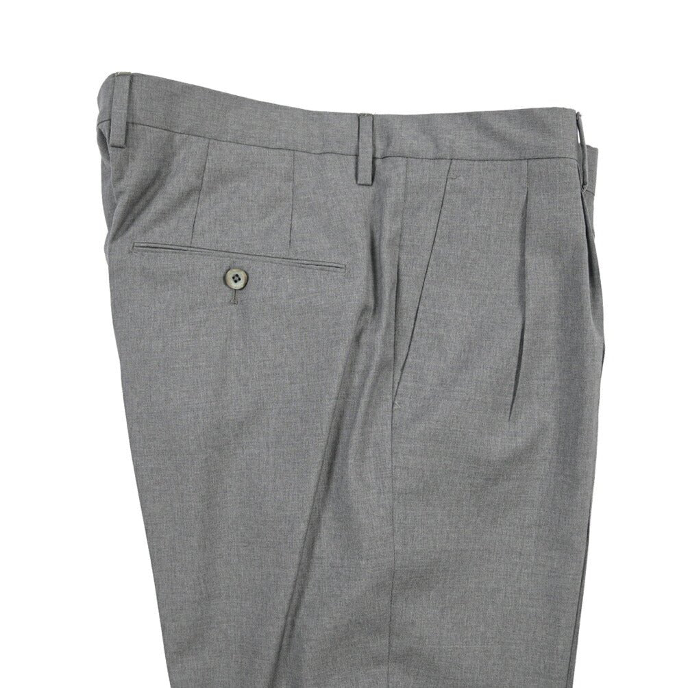 SALE｜GTA “LUCA” ウール100% ツータックスラックス / REGULAR FIT グレー 52 | GUARDAROBA MILANO OFFICIAL STORE