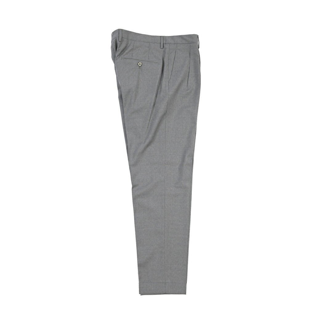 SALE｜GTA “LUCA” ウール100% ツータックスラックス / REGULAR FIT グレー 52 | GUARDAROBA MILANO OFFICIAL STORE