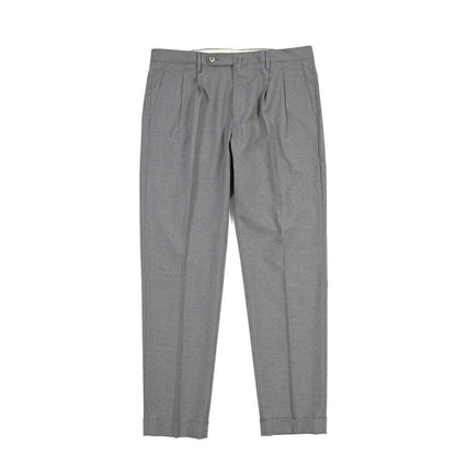 SALE｜GTA “LUCA” ウール100% ツータックスラックス / REGULAR FIT グレー 52 | GUARDAROBA MILANO OFFICIAL STORE
