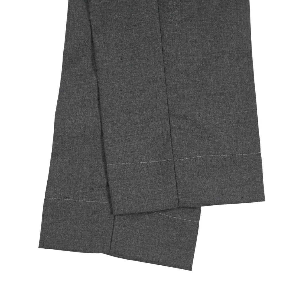 SALE｜GTA “NIKKO 01” ヴァージンウール100% ワンタックスラックス / SLIM FIT ダークグレー 48 | GUARDAROBA MILANO OFFICIAL STORE