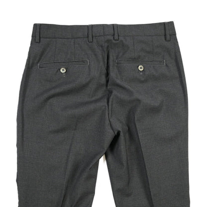 SALE｜GTA “NIKKO 01” ヴァージンウール100% ワンタックスラックス / SLIM FIT ダークグレー 48 | GUARDAROBA MILANO OFFICIAL STORE