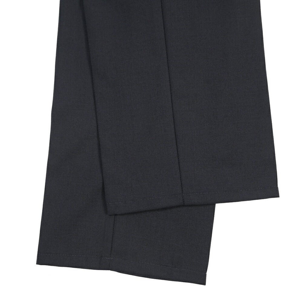 SALE｜GTA “NIKKO” ヴァージンウール100% ウエストバンド付きノータックスラックス / SLIM FIT ネイビー 48 | GUARDAROBA MILANO OFFICIAL STORE