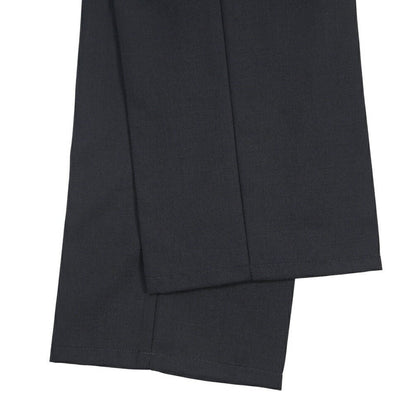SALE｜GTA “NIKKO” ヴァージンウール100% ウエストバンド付きノータックスラックス / SLIM FIT ネイビー 48 | GUARDAROBA MILANO OFFICIAL STORE