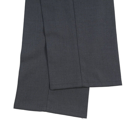 SALE｜GTA “NIKKO” ビスコース混ウール ノータックスラックス / SLIM FIT ネイビー 48 | GUARDAROBA MILANO OFFICIAL STORE