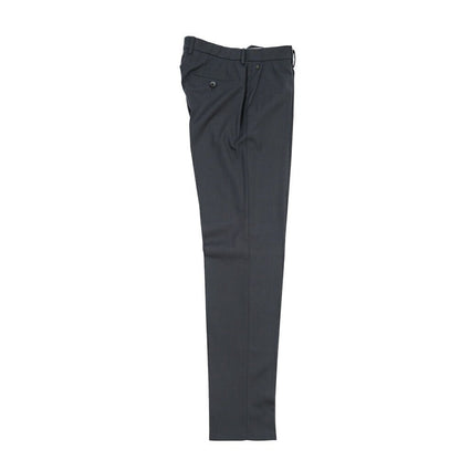 SALE｜GTA “NIKKO” ビスコース混ウール ノータックスラックス / SLIM FIT ネイビー 48 | GUARDAROBA MILANO OFFICIAL STORE