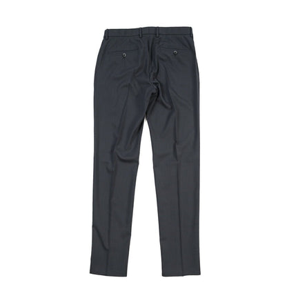 SALE｜GTA “NIKKO” ビスコース混ウール ノータックスラックス / SLIM FIT ネイビー 48 | GUARDAROBA MILANO OFFICIAL STORE