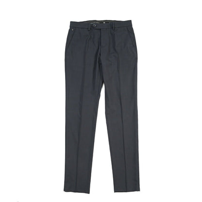 SALE｜GTA “NIKKO” ビスコース混ウール ノータックスラックス / SLIM FIT ネイビー 48 | GUARDAROBA MILANO OFFICIAL STORE