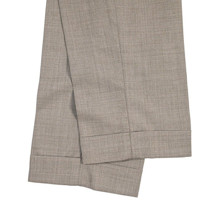 SALE｜GTA “RICCARDO” ヴァージンウール100% ウエストバンド付きワンタックスラックス / SLIM FIT ブラウン 48 | GUARDAROBA MILANO OFFICIAL STORE