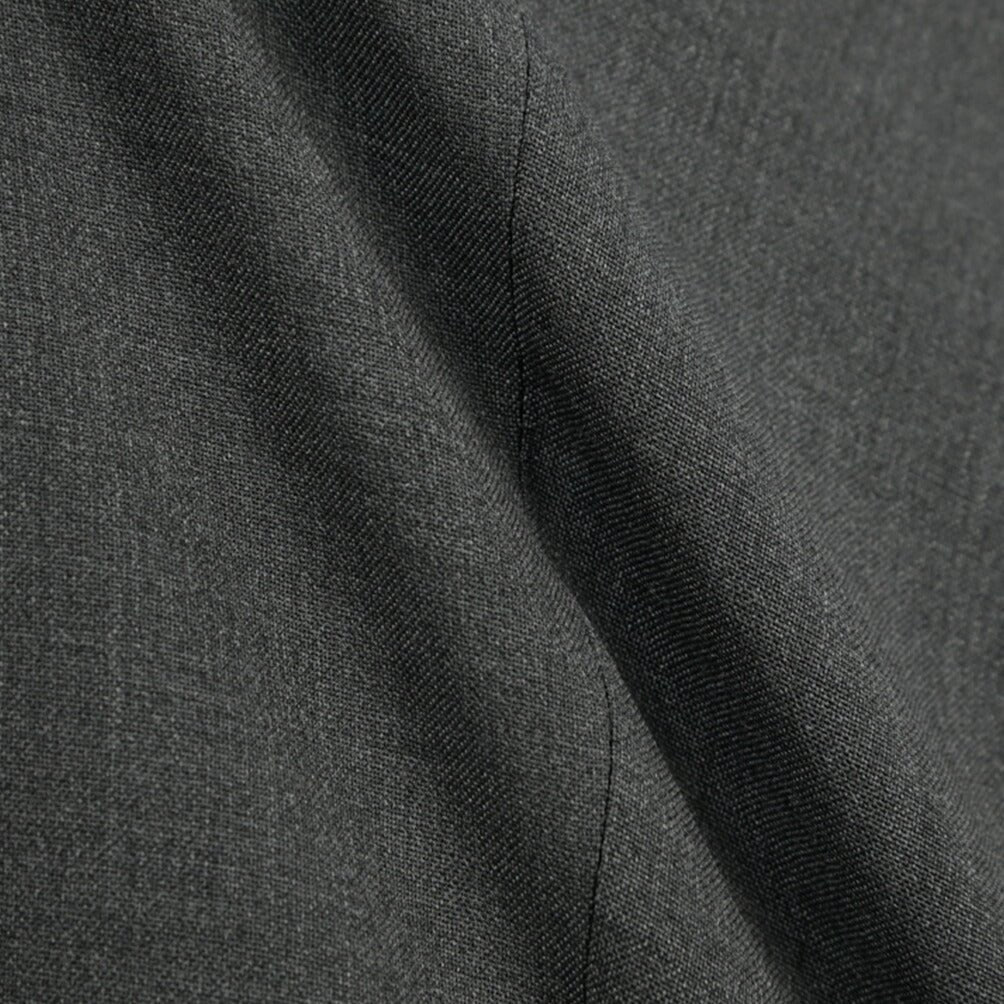 SALE｜GTA “RICCARDO” ヴァージンウール100% ウエストバンド付きワンタックスラックス / SLIM FIT ダークグレー 50 | GUARDAROBA MILANO OFFICIAL STORE