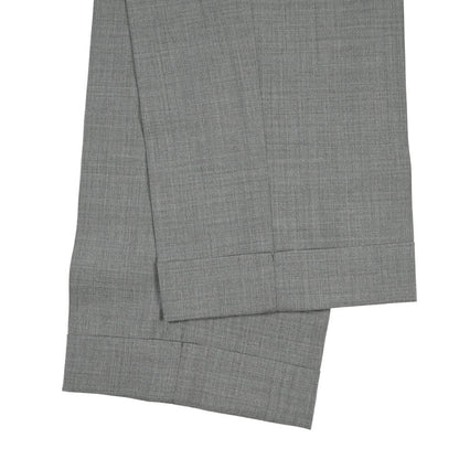 SALE｜GTA “RICCARDO” ヴァージンウール100% ウエストバンド付きワンタックスラックス / SLIM FIT グレー 52 | GUARDAROBA MILANO OFFICIAL STORE