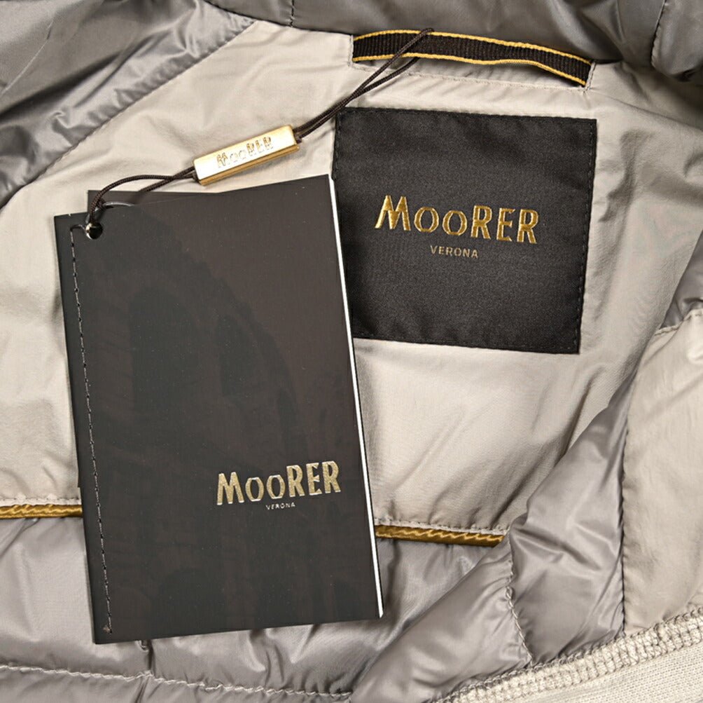 SALE｜MOORER ARDEN - S3F ナイロン/コットン フード付き切り替えグースダウンベスト｜436757｜GUARDAROBA MILANO OFFICIAL STORE
