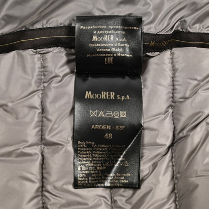 SALE｜MOORER ARDEN - S3F ナイロン/コットン フード付き切り替えグースダウンベスト｜436757｜GUARDAROBA MILANO OFFICIAL STORE