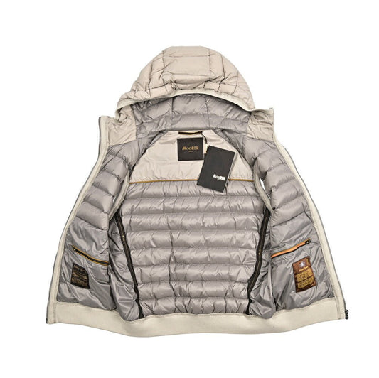 SALE｜MOORER ARDEN - S3F ナイロン/コットン フード付き切り替えグースダウンベスト｜436757｜GUARDAROBA MILANO OFFICIAL STORE