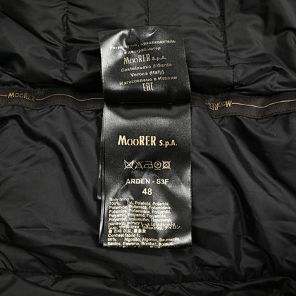 SALE｜MOORER ARDEN - S3F ナイロン/コットン フード付き切り替えグースダウンベスト｜436758｜GUARDAROBA MILANO OFFICIAL STORE