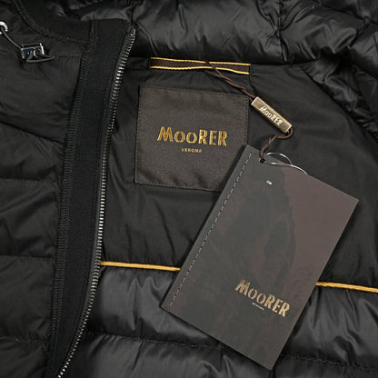 SALE｜MOORER ARDEN - S3F ナイロン/コットン フード付き切り替えグースダウンベスト｜436758｜GUARDAROBA MILANO OFFICIAL STORE