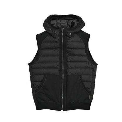 SALE｜MOORER ARDEN - S3F ナイロン/コットン フード付き切り替えグースダウンベスト｜436758｜GUARDAROBA MILANO OFFICIAL STORE