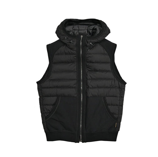 SALE｜MOORER ARDEN - S3F ナイロン/コットン フード付き切り替えグースダウンベスト｜436758｜GUARDAROBA MILANO OFFICIAL STORE