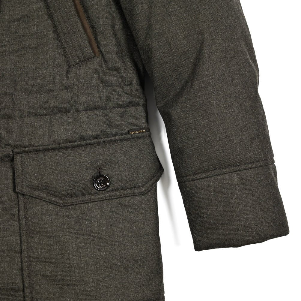 SALE｜MOORER "BALDO - CL" カシミヤ100% ファーフード付きダウンコート (Loro Piana STORM SYSTEM)｜420333-46｜GUARDAROBA MILANO OFFICIAL STORE