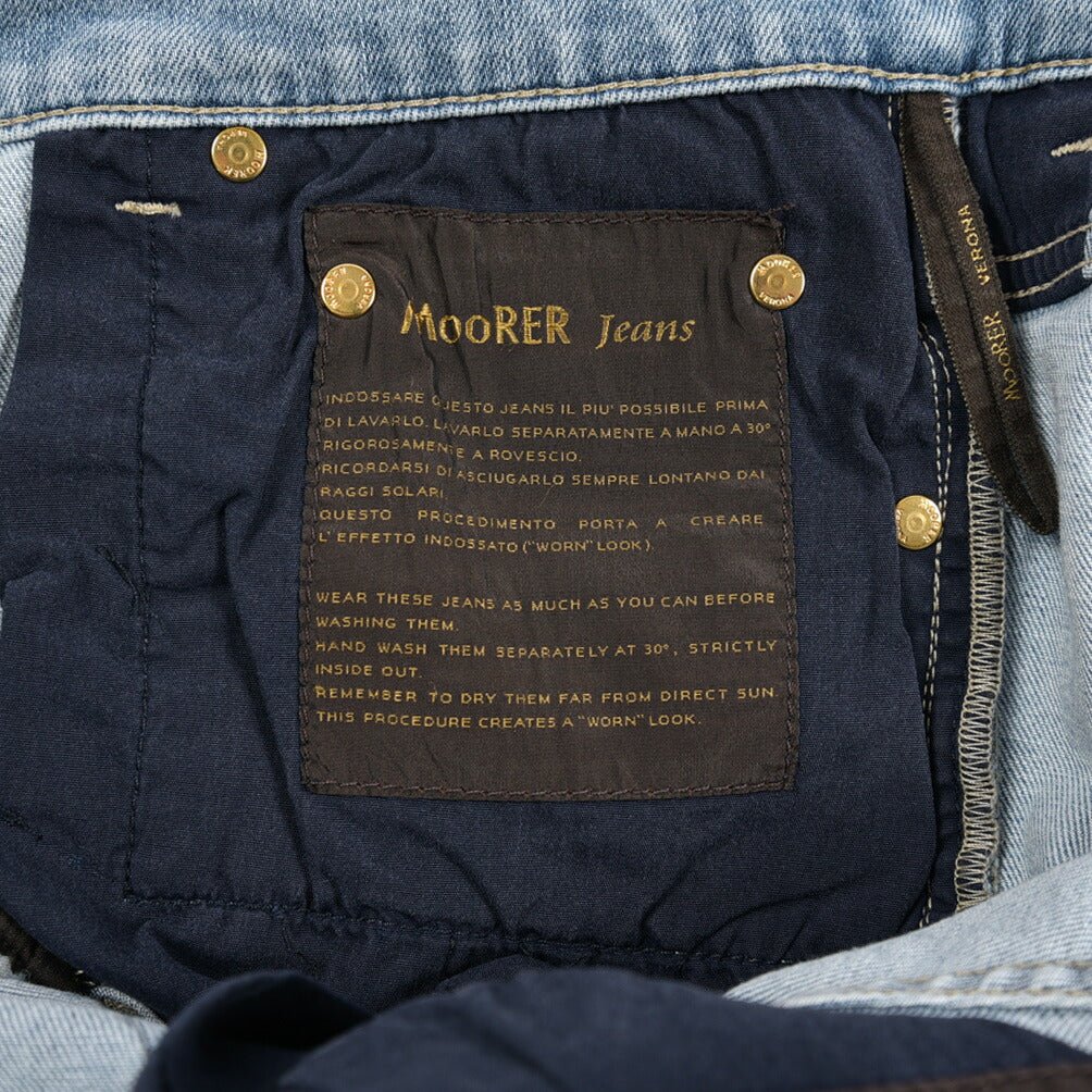 SALE｜MOORER "BANDINI - CY" ストレッチデニム スリムストレートジーンズ｜437084｜GUARDAROBA MILANO OFFICIAL STORE