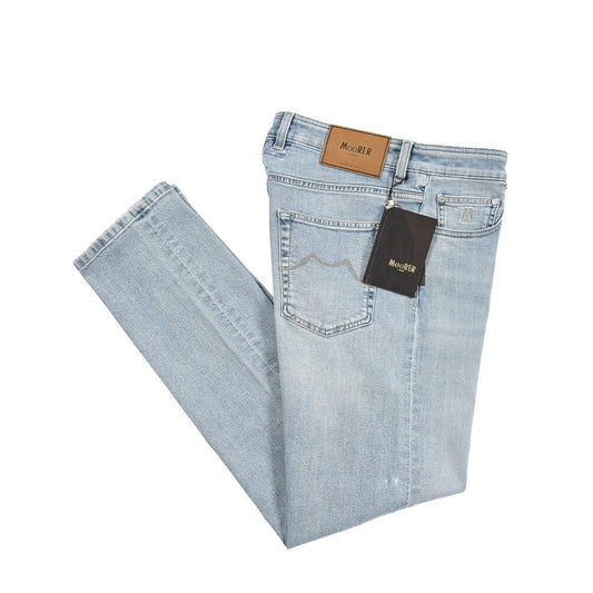 SALE｜MOORER "BANDINI - CY" ストレッチデニム スリムストレートジーンズ｜437084｜GUARDAROBA MILANO OFFICIAL STORE