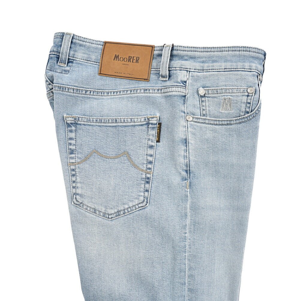 SALE｜MOORER "BANDINI - CY" ストレッチデニム スリムストレートジーンズ｜437084｜GUARDAROBA MILANO OFFICIAL STORE