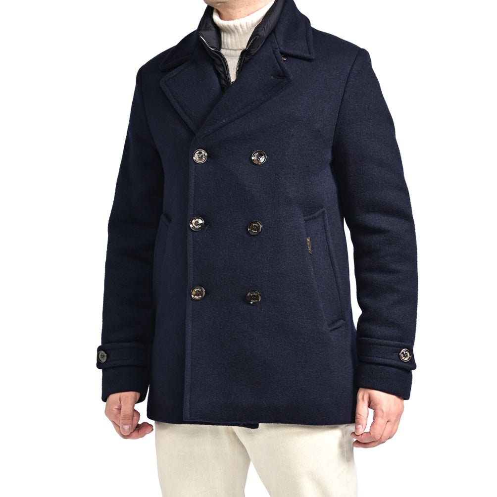 SALE｜MOORER "BOLGI - Y" カシミヤ100% 6BダブルダウンPコート (着脱可能ライナー付き)｜418037｜GUARDAROBA MILANO OFFICIAL STORE