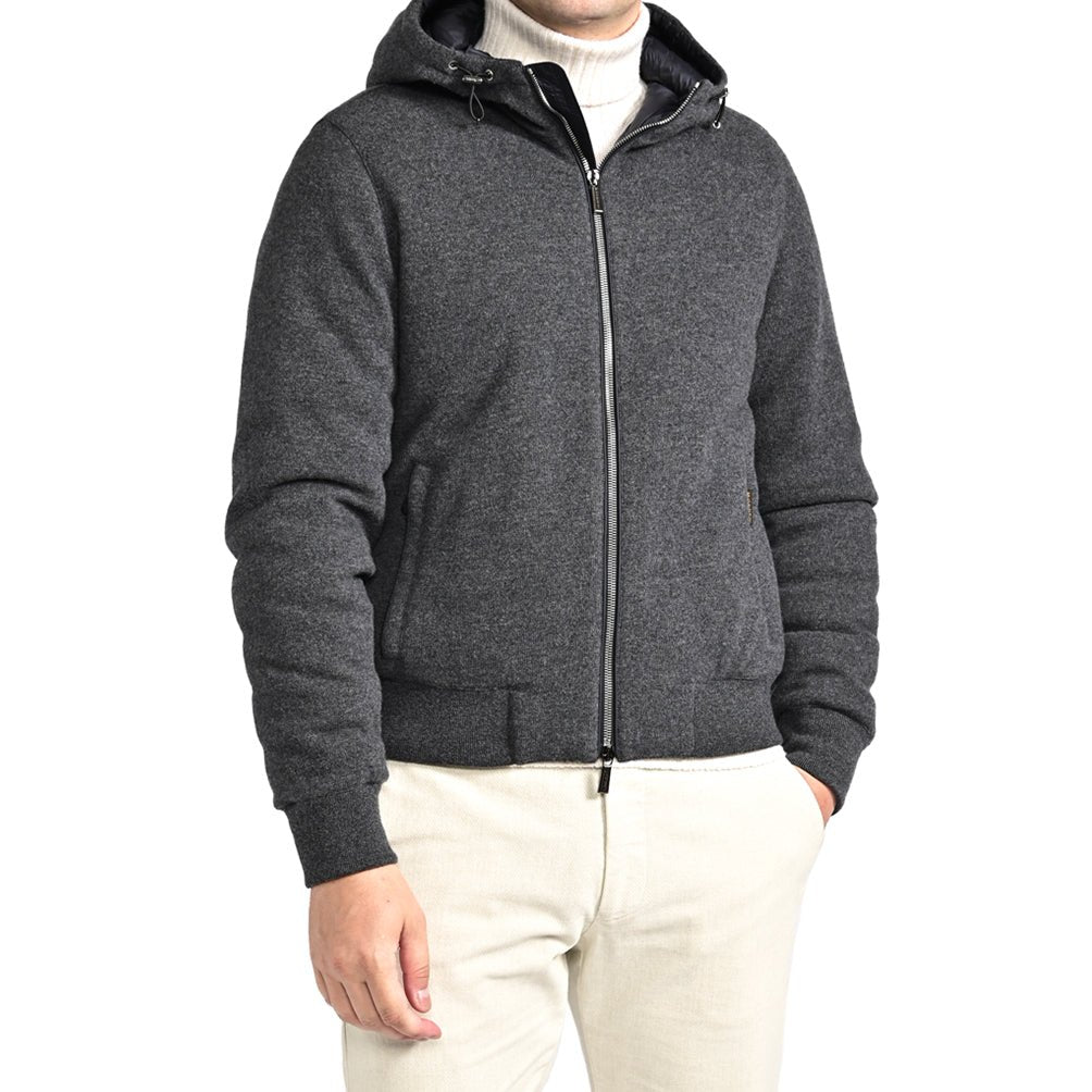 SALE｜MOORER "BRINGO - MRW" カシミヤ混ウール ニットダウンパーカー｜417808｜GUARDAROBA MILANO OFFICIAL STORE