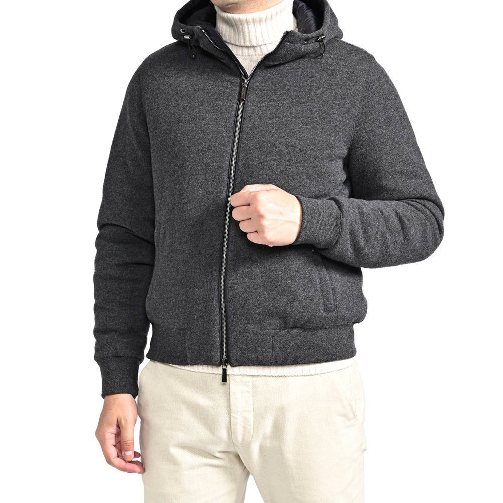 SALE｜MOORER "BRINGO - MRW" カシミヤ混ウール ニットダウンパーカー｜417808｜GUARDAROBA MILANO OFFICIAL STORE